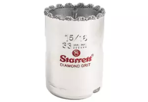 Starrett KD0156 33mm/ 1.5/16-inch Diamond Ceramic and Abrasive Material Hole Saw - Picture 1 of 1