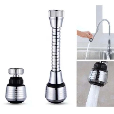 360° Schwenkbarer Sprühkopf Schlauch Wasserhahn Küche Waschbecken Verlängerung - Bild 1 von 4