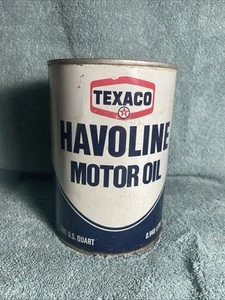 Texaco Havoline SAE 20-20W Motoröl - 1 Quart datiert 4-78 schöner Zustand Vintage - Bild 1 von 3