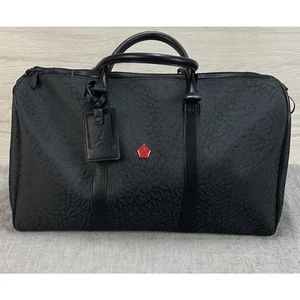 Brand New Nike Jordan Icon Duffle Bag 40L Black LM9021-G0T Off Noir $175 MSRP - Picture 1 of 11