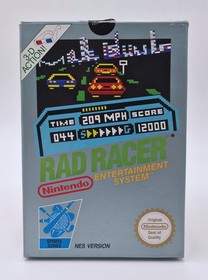 Rad Racer - Nintendo NES - Complet 3D Glasses - PAL - Tr&egrave;s Bon Etat