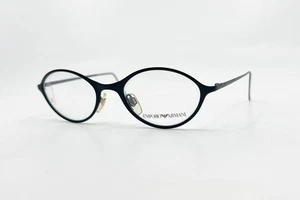 Emporio Armani 102 706 Eyeglasses Frames Gray Round Full Rim 48-19-135 - Picture 1 of 7