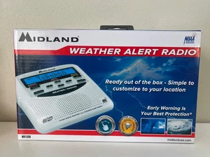 Midland Weather Alert Radio WR120B NOAA White-NEW! - Picture 1 of 4