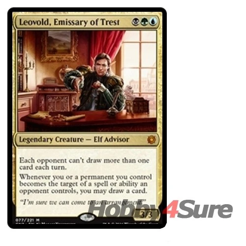 Leovold, Emissary Of Trest M/NM Magic MTG Conspiracy: Take The Crown - Image 1 of 1