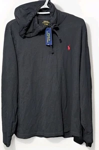 Polo Ralph Lauren Pullover Hoodie Mens Size Medium Black - New With Tags - Bild 1 von 3