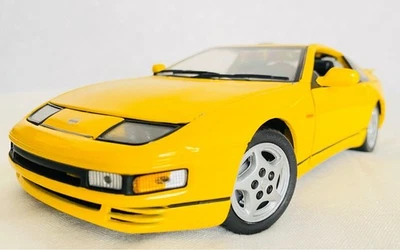 1/18 NISSAN FAIRLADY Z300ZX TURBO Z32 Nissan Fairlady Z Z32 Turbo Yellow KYOSHO - Image 1 of 4