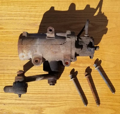 Caja de dirección y brazo Pitman 1980-86 Ford Truck Bronco F150 F350 1986 80 85 86 Foto 1 de 4