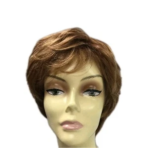 Peluca Pixie Gabor Confidence Promedio Corto Encaje Frontal, GL29-31 Castaño Rojizo Oxidado - Imagen 1 de 4