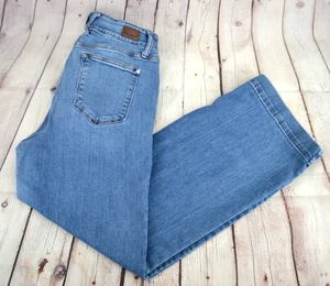 JUDY BLUE Women's Wide Leg Denim Jeans SIZE 13/31 Medium Wash - Picture 1 of 8