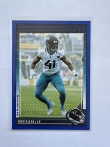 2024 Panini Score NFL #130 Blue Josh Allen LB Jacksonville Jaguars /100 - Bild 1 von 2