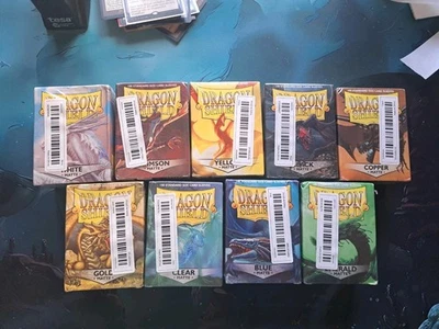 9 X Dragon Shield Sleeves Matte + Lifecounter - Bild 1 von 2