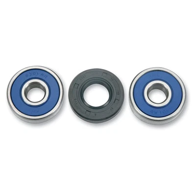 1974-1981 Yamaha DT125 Dirt Bike Все Шарики Подшипник и Комплект Уплотнений для Переднего Колеса - Изображение 1 из 2