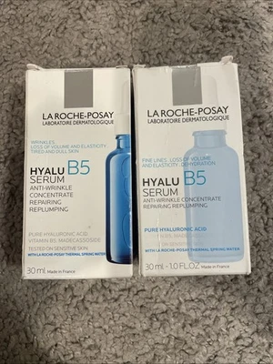 Лот 2 La Roche-Posay гиалуроновая сыворотка против морщин B5 1 унц каждая срок годности 9/2026 - Изображение 1 из 4