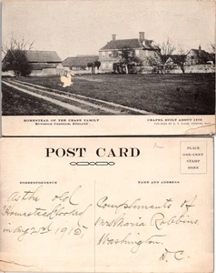 Homestead of the Chase Family Postcard - Hundredrich Chesham England - Picture 1 of 1
