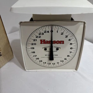 Vintage Hanson Kitchen General Haushaltswaage 25 Pfund weiß OVP - Bild 1 von 7