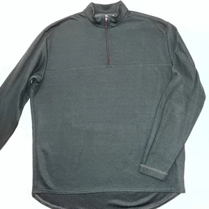 Vintage Orvis Polartec Pullover Herren XL grün 1/4 Zip Polyester Fleece - Bild 1 von 12