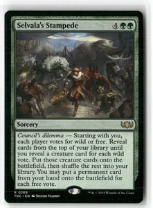 Selvala's Stampede Commander: Tarkir: Dragonstorm Regular - Picture 1 of 1