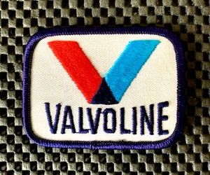 VALVOLINE TOPPA RICAMATA DA CUCIRE LUBRIFICANTI OLIO AUTO 3" x 2 1/4" NOS - Foto 1 di 2