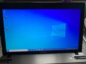 TOSHIBA SATELLITE P850-12Z LAPTOP 15.6" i7-3610QM 8GB RAM 200GB SSD + CHARGER - Picture 1 of 18
