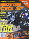 Motorcyclist Magazine January 2001 New Bike Guide GSX-R600 SV650S Monster S4
