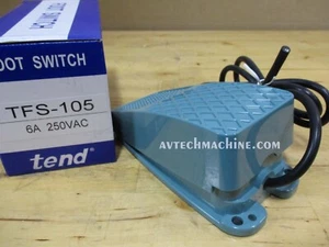 TFS-105 Tend Foot Pedal Switch Standard Type Alternate Action - Picture 1 of 2