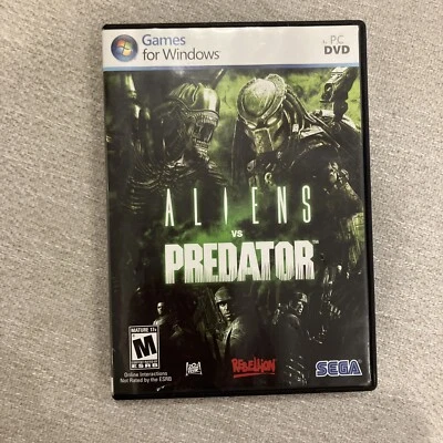 Aliens vs. Videojuego Predator PC DVD WINDOWS 2010 SEGA usado Foto 1 de 4