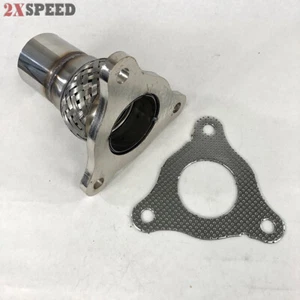 Para 05-11 Cobalto HHR Ion Brida de Escape Gato Salida Reparación Flex 2.25"ID Tubo - Imagen 1 de 11