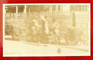TARJETA FOTOGRÁFICA VINTAGE DE LA CRUZ ROJA DE EE. UU. MISIÓN A CHINA 1917 RARA 1173 - Imagen 1 de 2