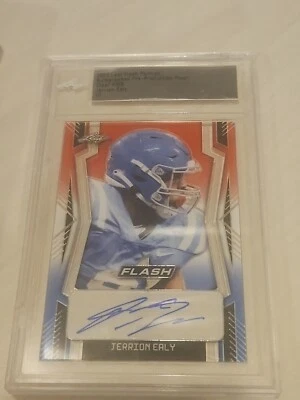 jerrion ealy signed card autographed 1/1 one of one out 1 ole miss rebels chiefs - Image 1 of 2