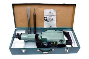 Martello Demolitore Perforatore Pneumatico 2200w 2 punte scalpelli 65mm - Foto 1 di 8