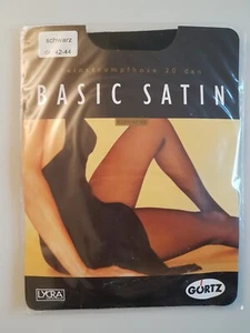 Görtz BASIC Satin, Feinstrumpfhose, 20, Gr. 42-44, schwarz, NEU - Bild 1 von 2
