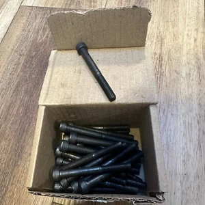 (26) M8 x 75 Socket Head Cap Screws 12.9 Alloy Steel Black Oxide DIN 912 - Picture 1 of 8