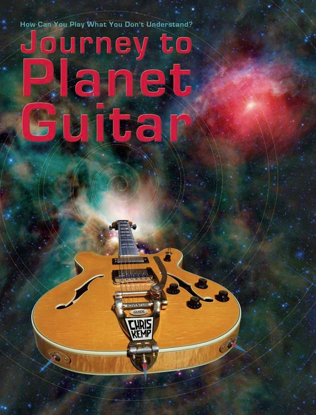 Journey to Planet Guitar, Lesson Book, Instruction, Chords, Scales, Arpeggios - Image 1 of 1
