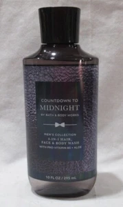 Bath & Body Works 3-1 Hair, Face Body Wash Mens Collection COUNTDOWN TO MIDNIGHT - Bild 1 von 3