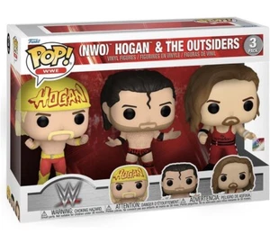 🤼🤼♂️🤼3 FUNKO POP HULK HOGAN & THE OUTSIDER new🤼♂️🤼🤼♂️ - Foto 1 di 3
