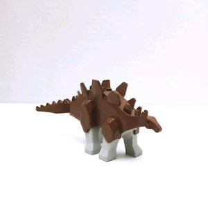 Lego Dinosaurier Stegosaurus mit grauen Beinen Stegosaurier 5955 brauner Gelenkschwanz - Bild 1 von 4