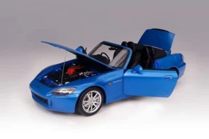 1/18 Motorhelix Honda S2000 in Blue Opening parts RARE - Picture 1 of 8