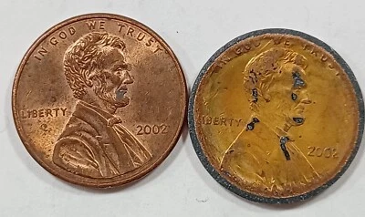 2002 P  Lincoln Memorial Cent For The Post Damage Collector Under Weight  - Image 1 of 4