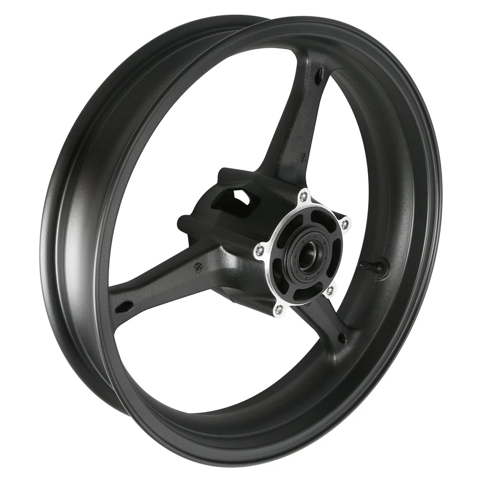 Llanta delantera negra brillante para Suzuki GSXR600 GSXR750 2006-07 GSXR1000 RR 05-08 Foto 1 de 4