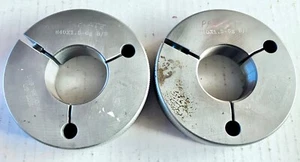 PD M40 X 1.5 6G B/P BEFORE PLATING THREAD RING GAGES GO NO GO 38.943 & 38.803 - Picture 1 of 2