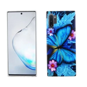 Etui na telefon komórkowy do Samsung Galaxy Note 10 Futerał ochronny Backcover Bumper Etui Niebieskie - Zdjęcie 1 z 3