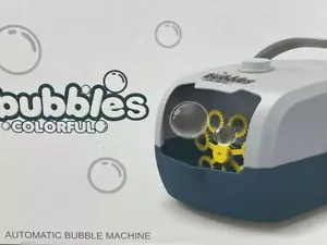 Bubble Machine for Kids Automatic and battery powered for Indoor & Outdoor Games - Picture 1 of 7