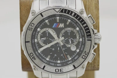 BMW M Power Motorsport Racing Style GTR GTS DTM Sport Design Chronograph Watch - Image 1 of 4