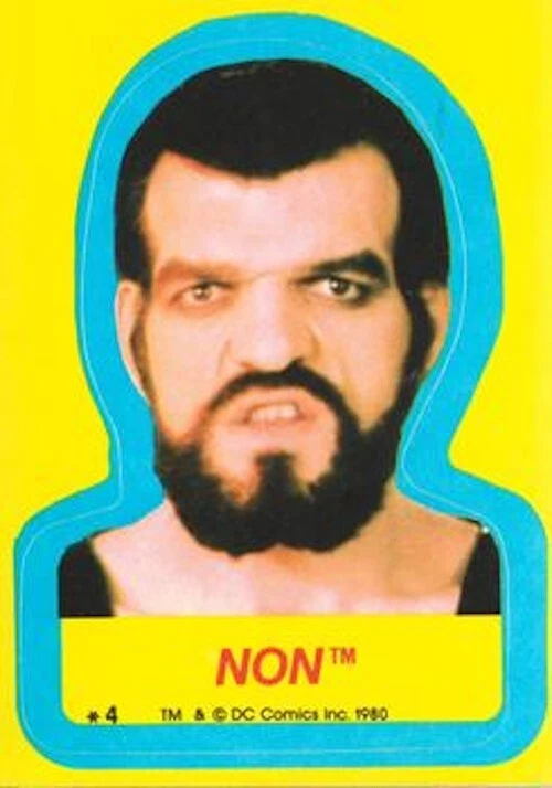 SUPERMAN 2 II TRADING STICKER CARD # 4 1980 TOPPS USA CHRISTOPHER REEVE NOT SET - Image 1 of 1