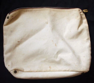 SALVATORE FERRAGAMO Natural Canvas Travel Pouch or Tote Liner - Picture 1 of 5