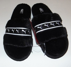 puma sliders fluffy
