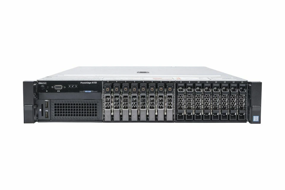 Dell PowerEdge R730 2x 8Core E5-2640v3 32GB Ram 8x 1TB 7.2K HDD 2U Rack Server - Image 1 of 1