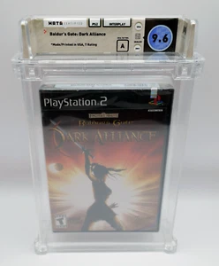 PS2 BALDUR'S GATE DARK ALLIANCE - WATA GRADED 9.6 A SEALED - Picture 1 of 8