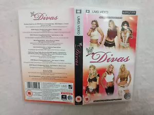 WWE WWF Divas UMD VIDEO FOR SONY PSP CASE AND ARTWORK ONLY RARE FAST POST VGC - Picture 1 of 2