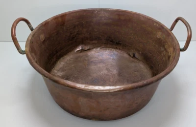 🔥 Véritable chaudron en cuivre massif des bons plats de mamie - Photo 1/4